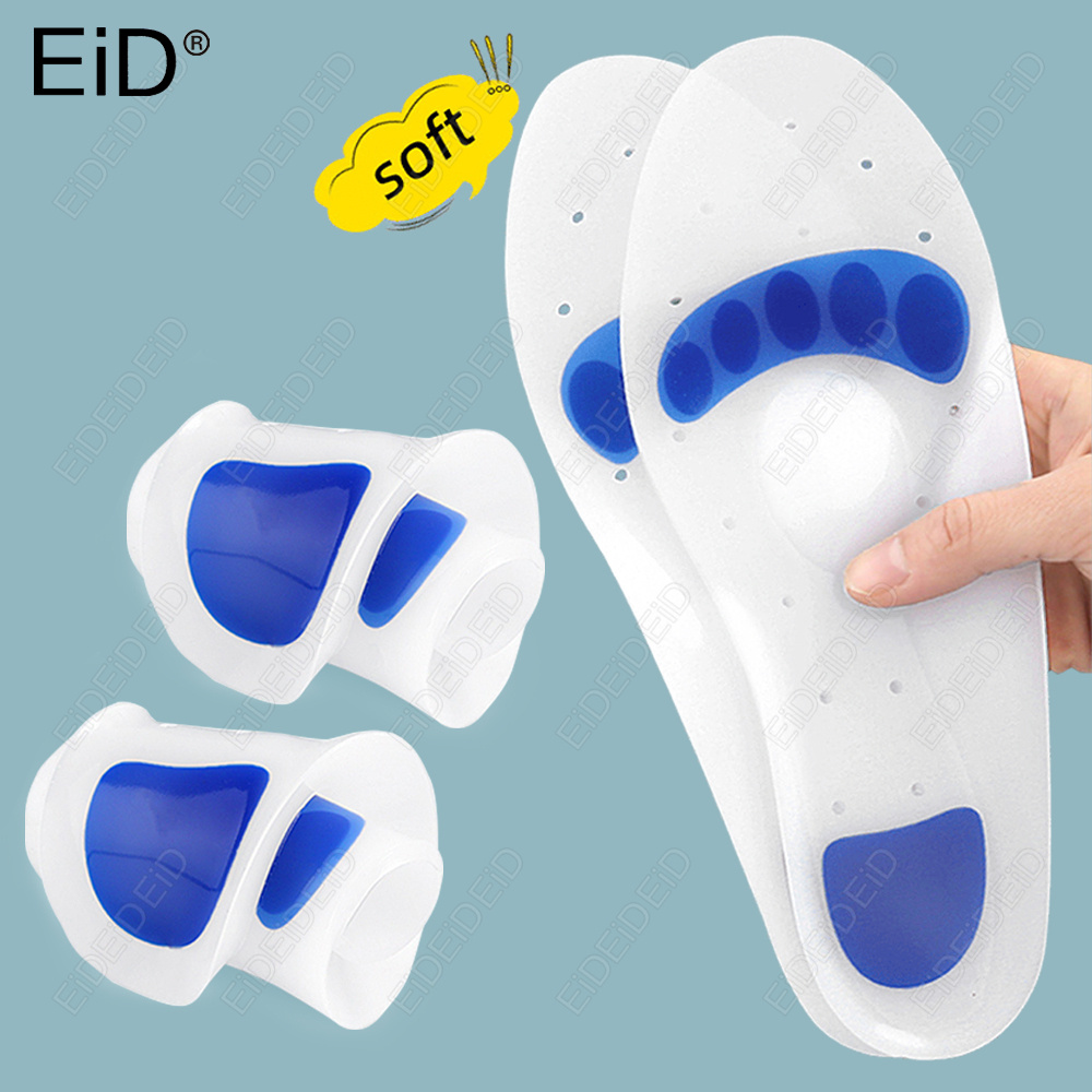 Men'S Shoes For Plantar Fasciitis - Solette Ortopediche in Gel di Silicone