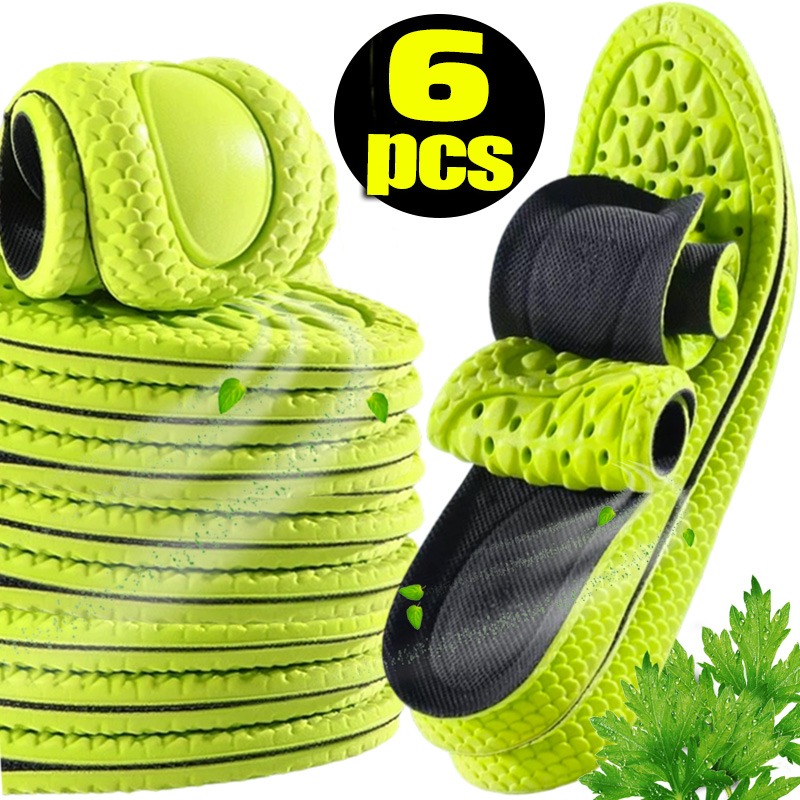 Men'S Shoes With Memory Foam - 2/6 pezzi EVA deodoranti solette in