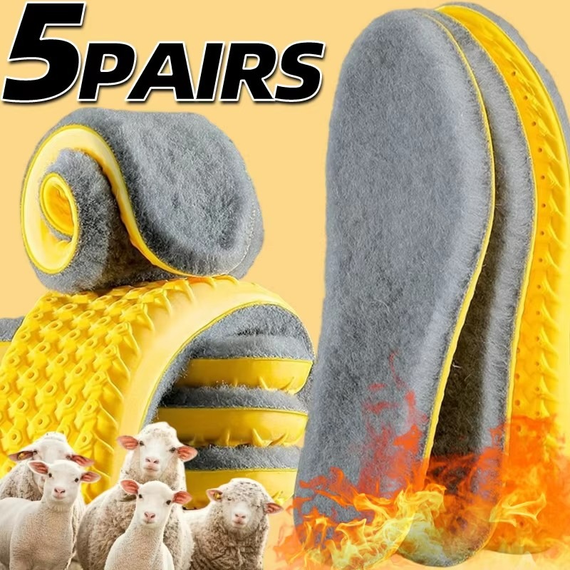 Men'S Shoes With Memory Foam - Solette termiche autoriscaldanti per i piedi,