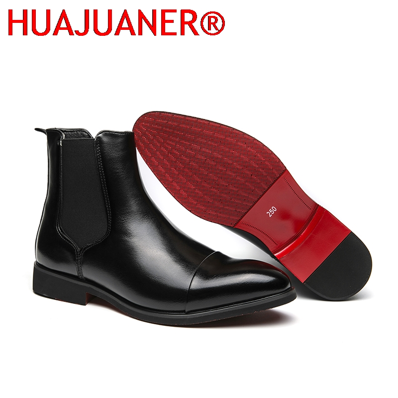 Men'S Shoes Temu - Stivali Chelsea neri da uomo stile