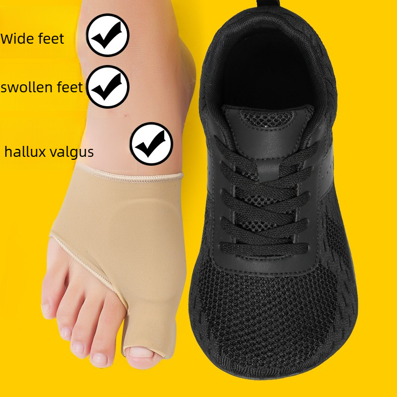 Men'S Shoes For Wide Feet - Sneakers Unisex con Punta Larga, Traspiranti
