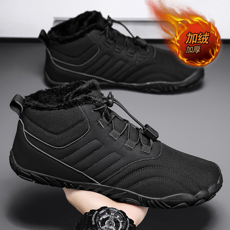 Men'S Shoes With Wide Toe Box - Stivali invernali da uomo e da
