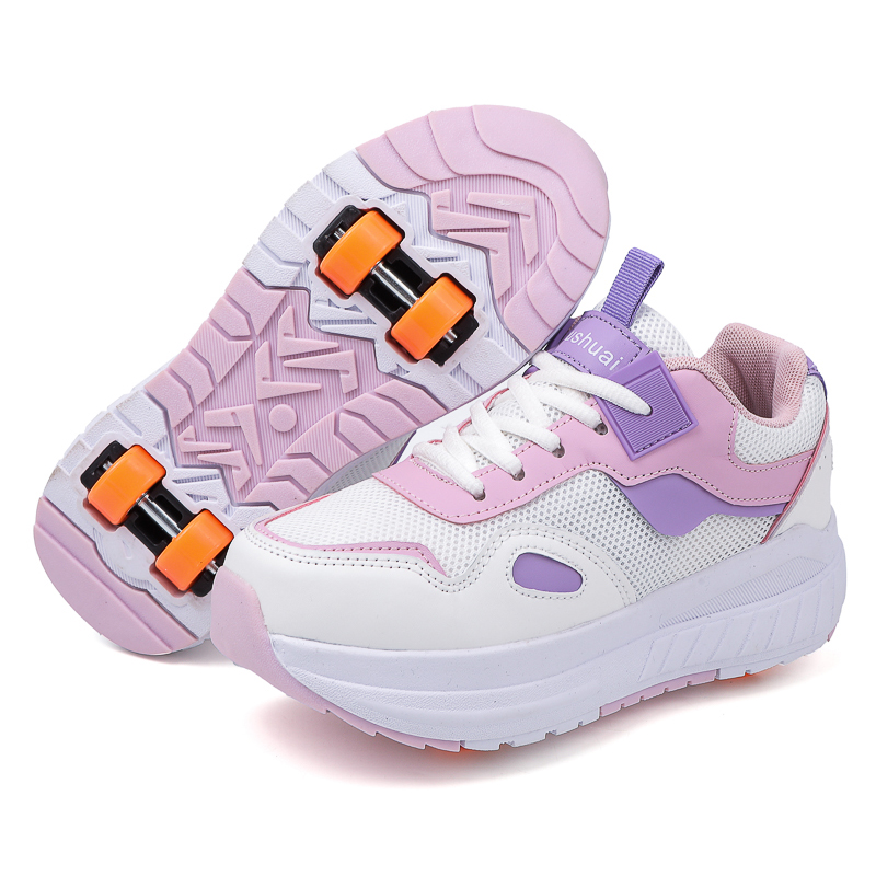 Men Shoes Style - Pattini a rotelle per bambini, con