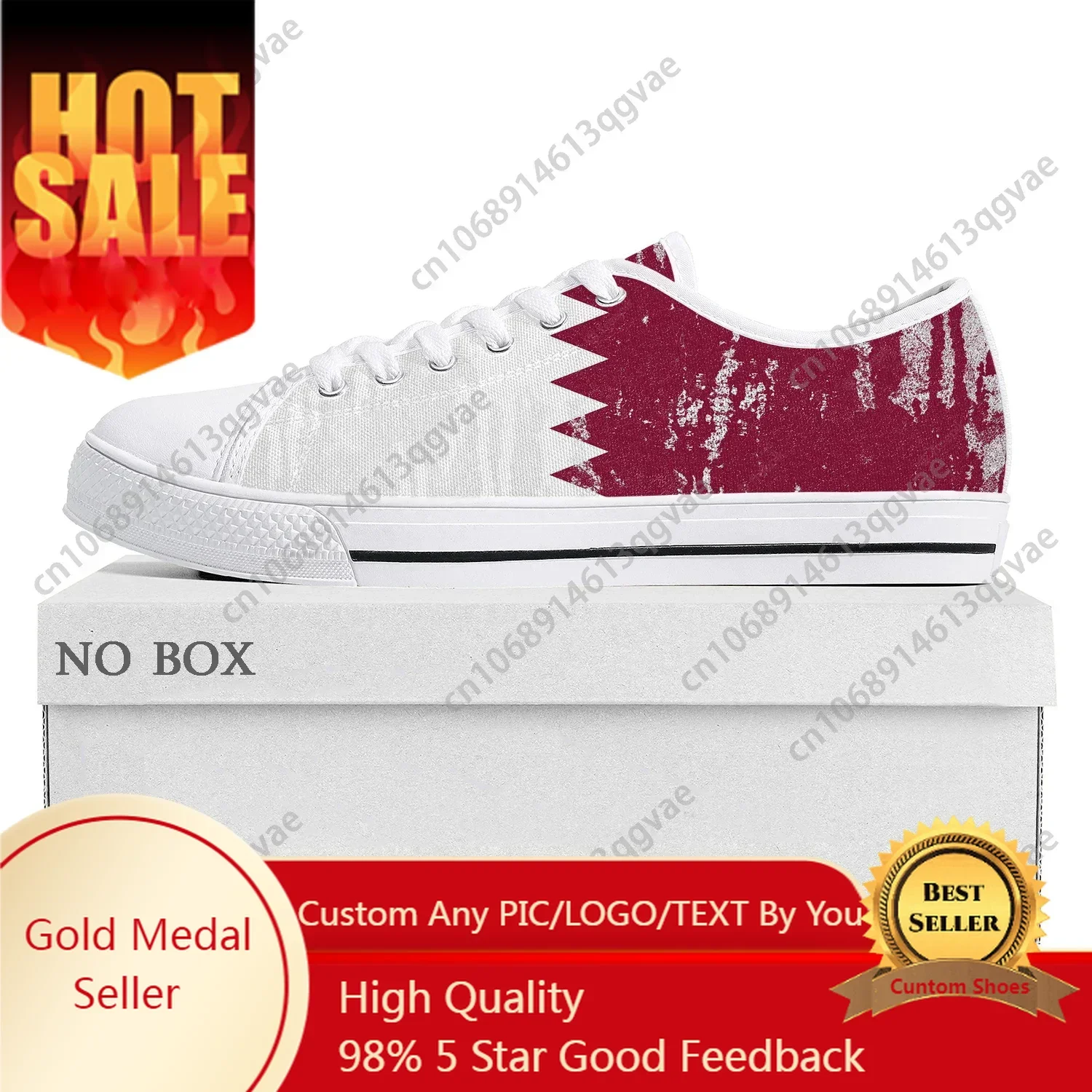 Men Shoes Qatar - Sneakers di Alta Qualità con Bandiera