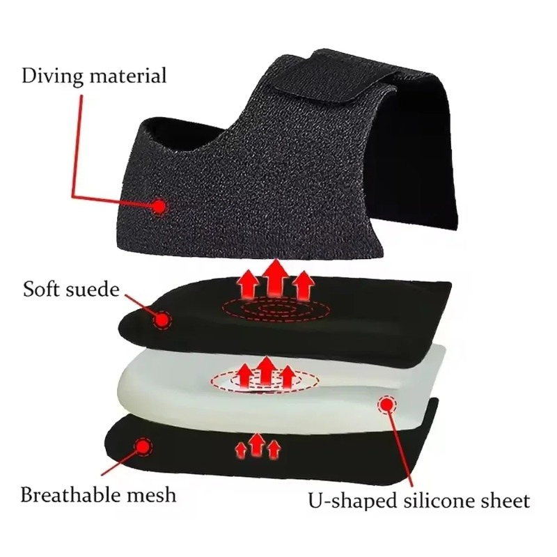 Supporti per Tallone a Forma d - Men'S Shoes For Plantar Fasciitis recensione e prezzo