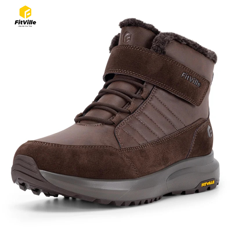 Stivali Invernali da Uomo FitV - Men'S Shoes For Wide Feet recensione e prezzo