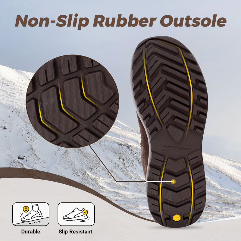Stivali Invernali da Uomo FitV - Men'S Shoes For Wide Feet recensione e prezzo