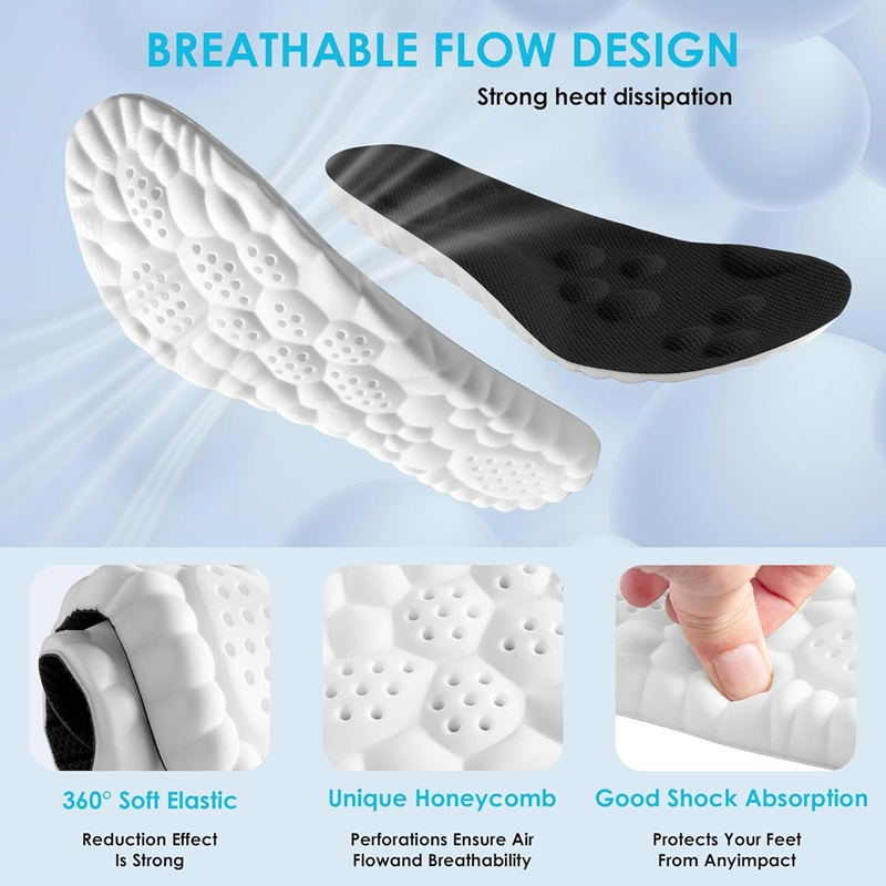1 Paio/3 Paia/5 Paia/8 Paia di - Men'S Shoes With Memory Foam recensione e prezzo