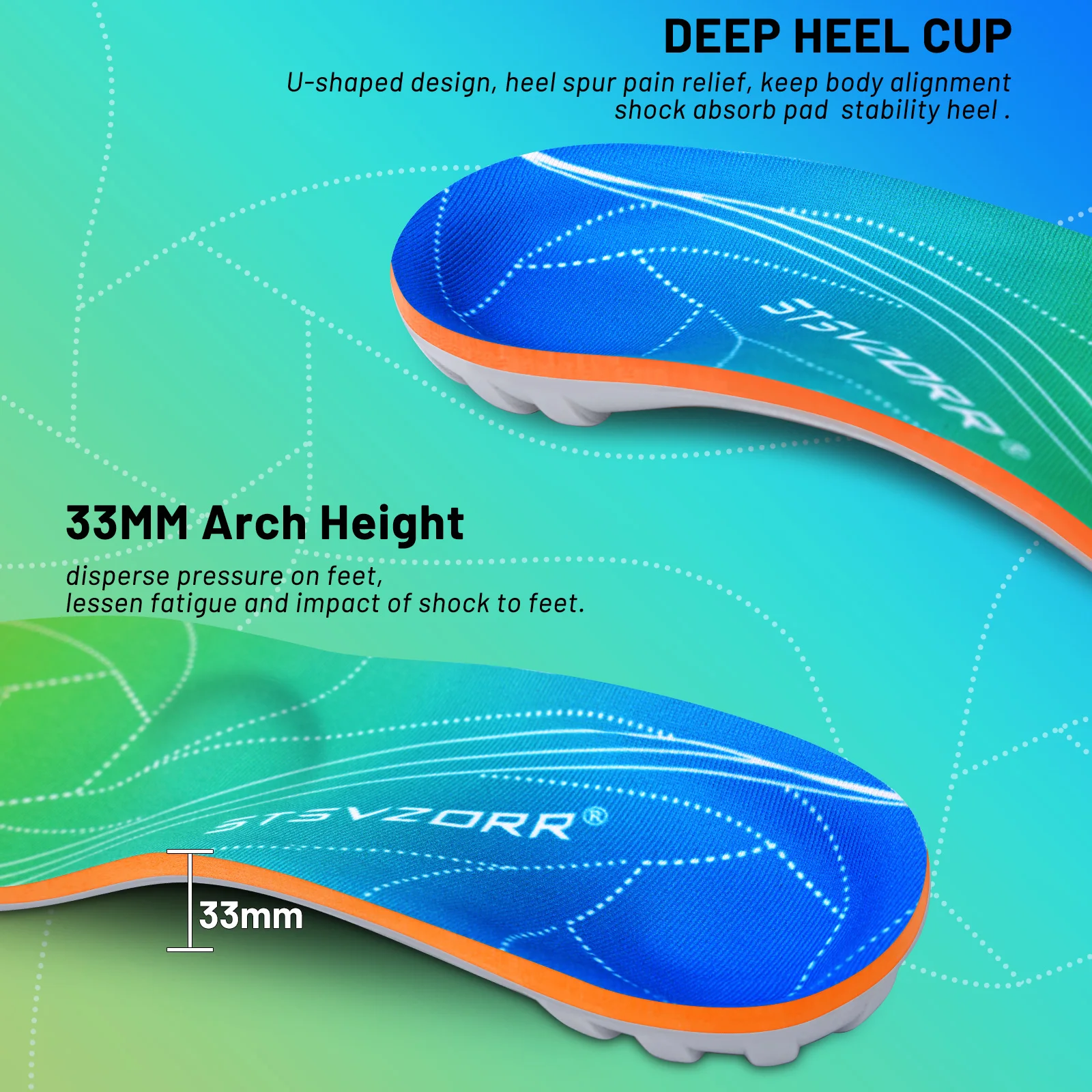 Soletta Ortopedica IFitna per  - Men'S Shoes For Plantar Fasciitis recensione e prezzo