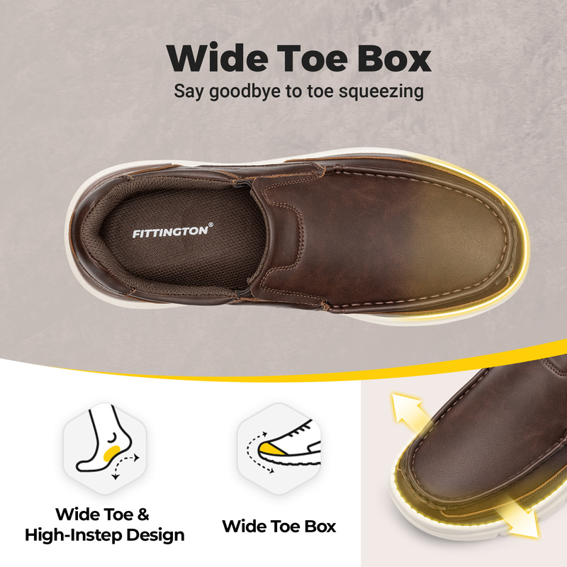 Scarpe Eleganti Slip-On da Uom - Men'S Shoes With Wide Toe Box recensione e prezzo