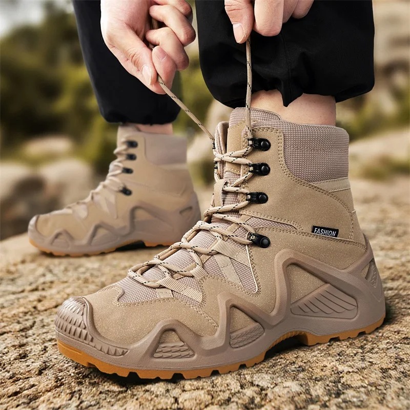 Stivali tattici da uomo Scarpe - Hiking Boot Waterproof recensione e prezzo