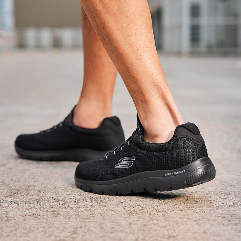 Skechers Uomo 52811‑BBK Summit - Men'S Shoes With Memory Foam recensione e prezzo