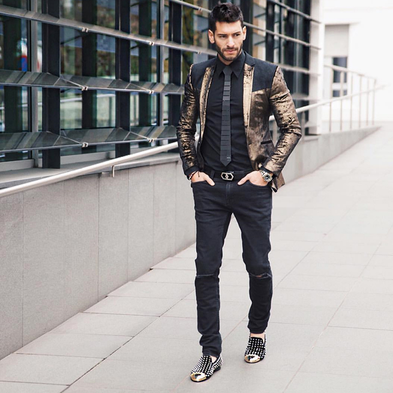 Piergitar Scarpe da uomo in pe - Men Shoes Louboutin recensione e prezzo