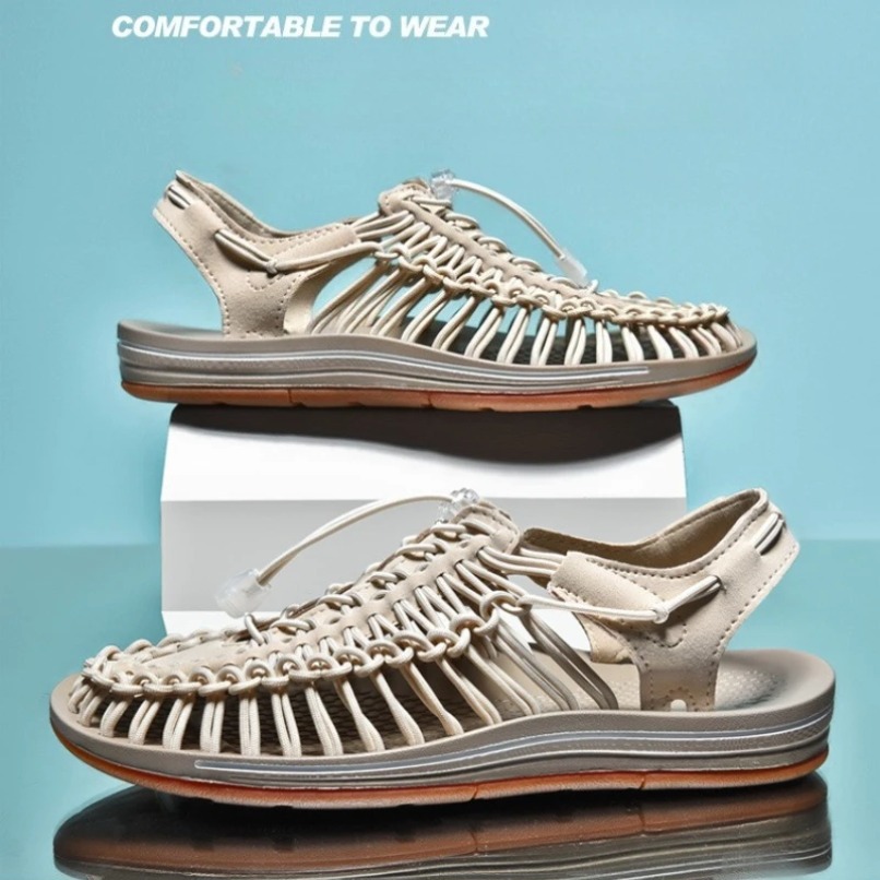 Sandali Intrecciati da Uomo, S - Men Shoes Essentials recensione e prezzo