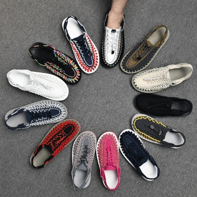 Sandali Intrecciati da Uomo, S - Men Shoes Essentials recensione e prezzo