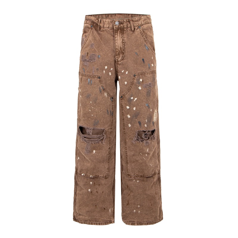 Jeans Larghi Strappati Stile R - Men'S Shoes For Jeans recensione e prezzo